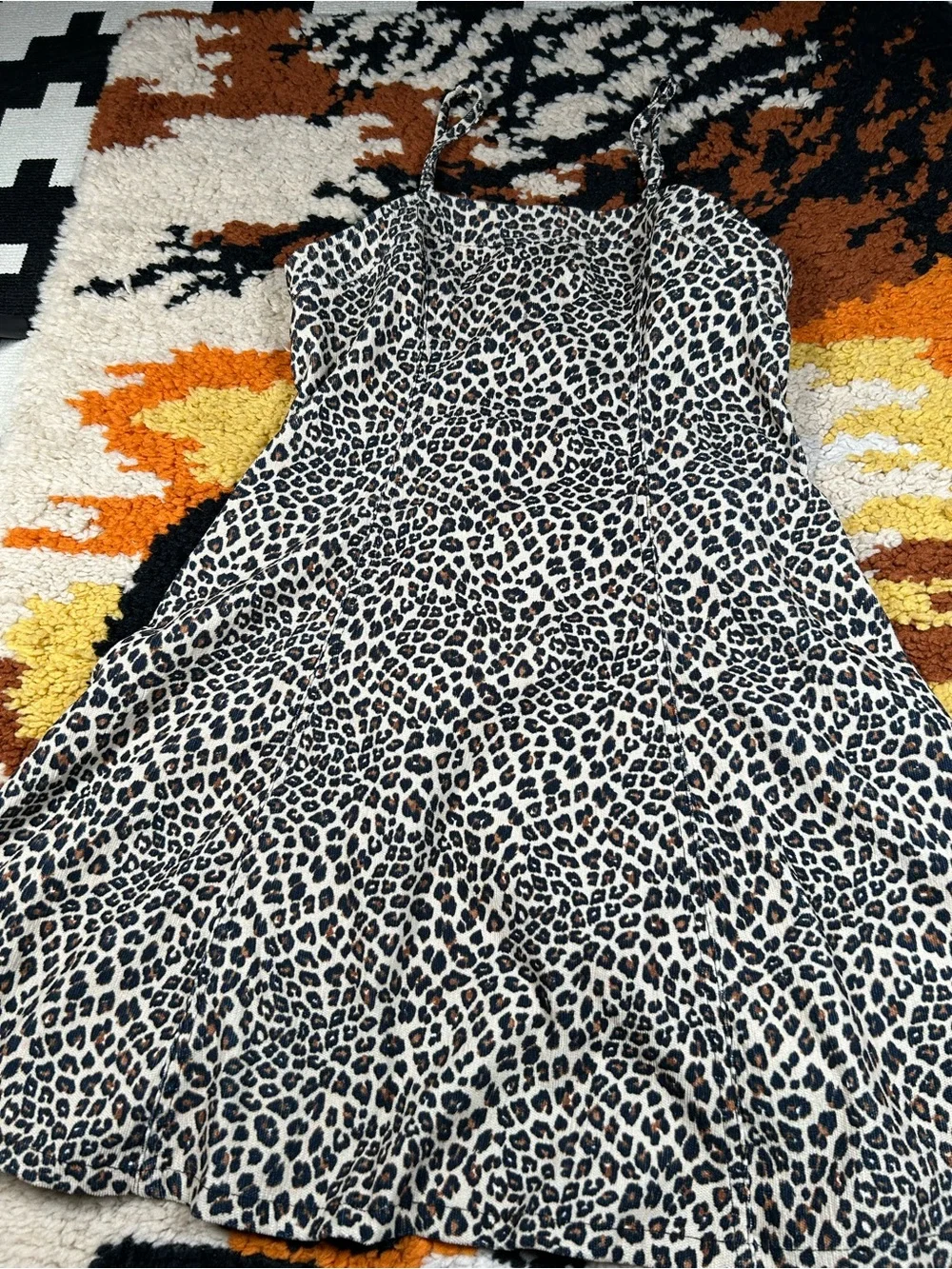 ZUNIE, leopard print dress!!